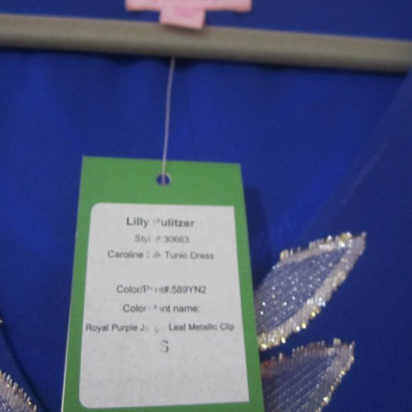 Lilly Pulitzer S NWT Caroline Silk Tunic Dress HTF - Picture 2 of 8